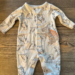 Carter's Dinosaur Footsie Pajamas - 3M